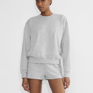 Aritzia perfect Crewneck - terry sweatfleece
